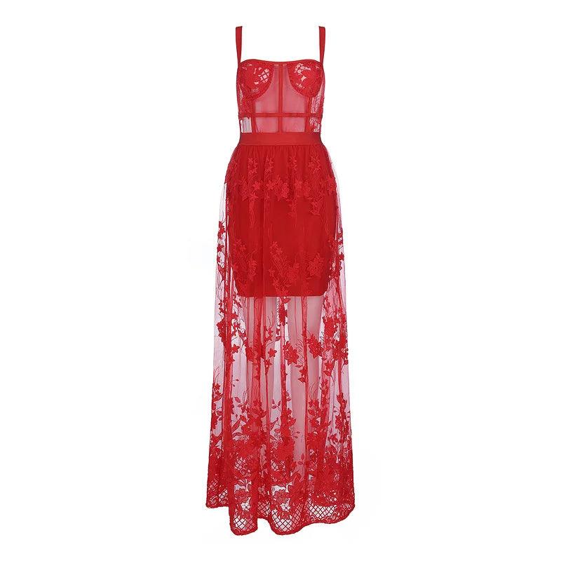 REGAL ROSE DRESS - Celestia Couture