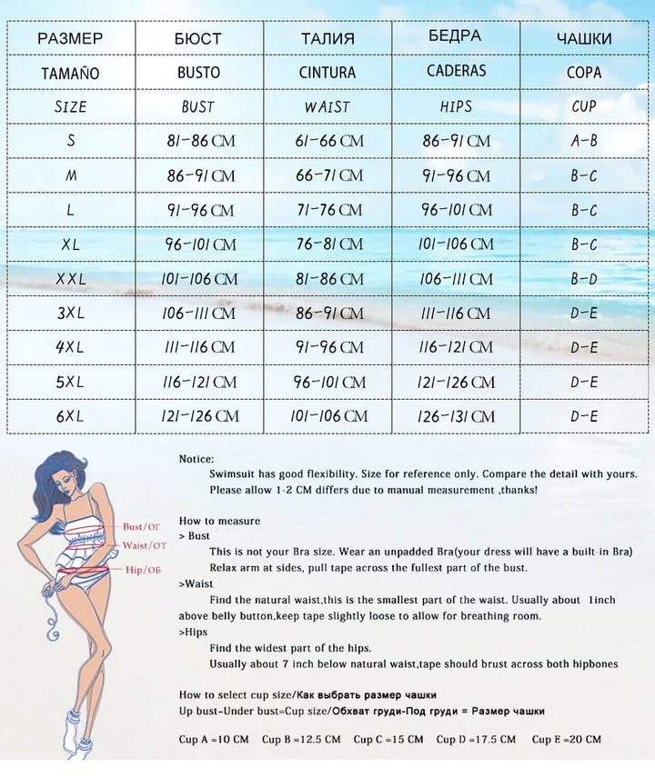 One Piece V neck Swimsuit
