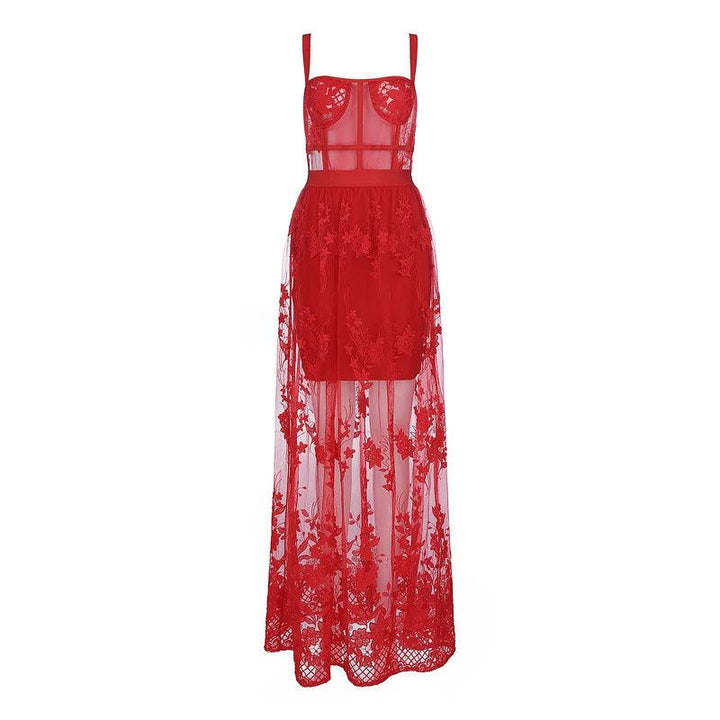 REGAL ROSE DRESS - Celestia Couture