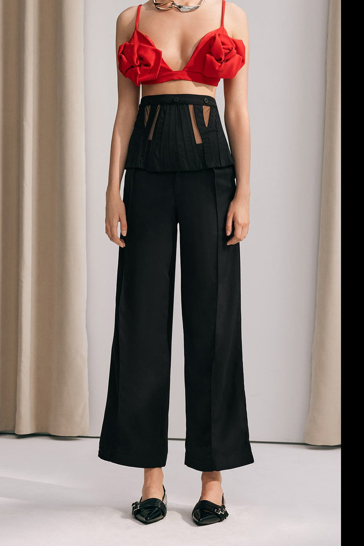 Harmoni Corset High Rise Pants - Celestia Couture