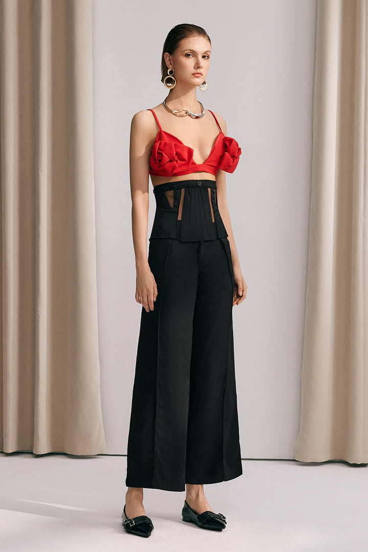 Harmoni Corset High Rise Pants - Celestia Couture
