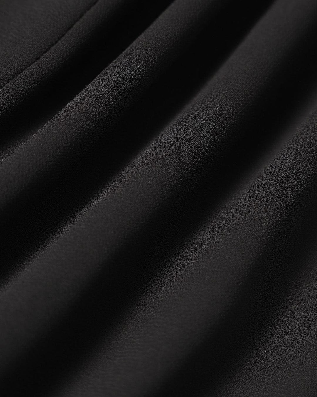 The Black Stand Collar Sheer Slit Mini Dress - Celestia Couture