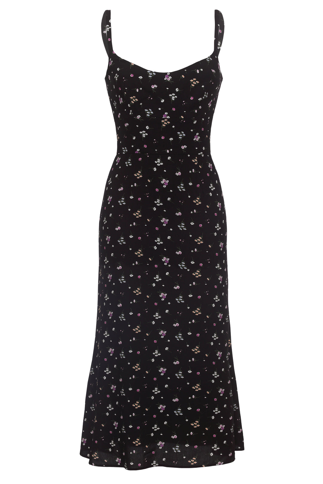 Strappy Midi Dress (3) - Celestia Couture