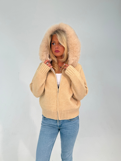 AUGUST JACKET WITH FUR