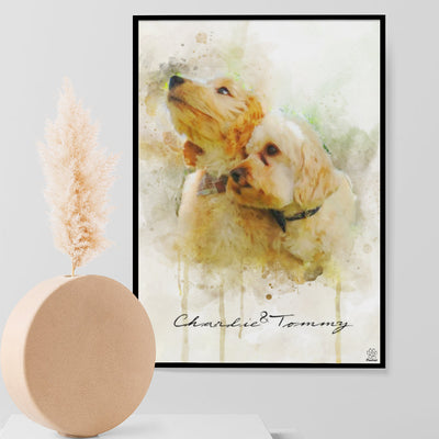 Watercolor PetCasso - Celestial Couture