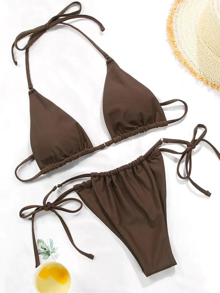 AURORA Sexy Push-Up Bikini Set - Beach Style Fashion - Celestial Couture