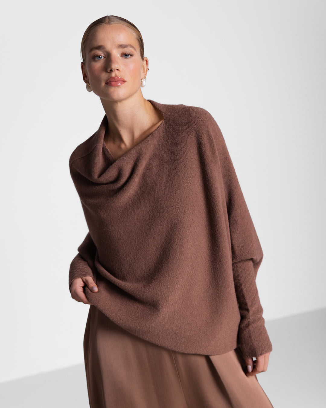 Asymmetric Draped | Maple