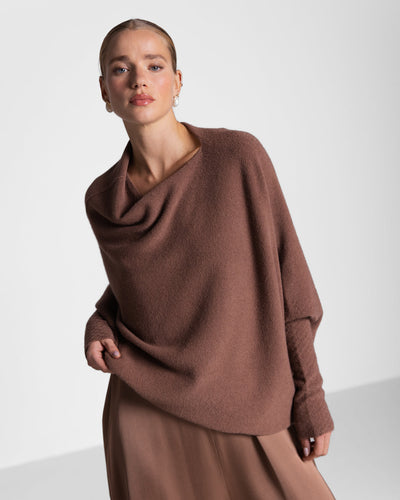 Asymmetric Draped | Maple