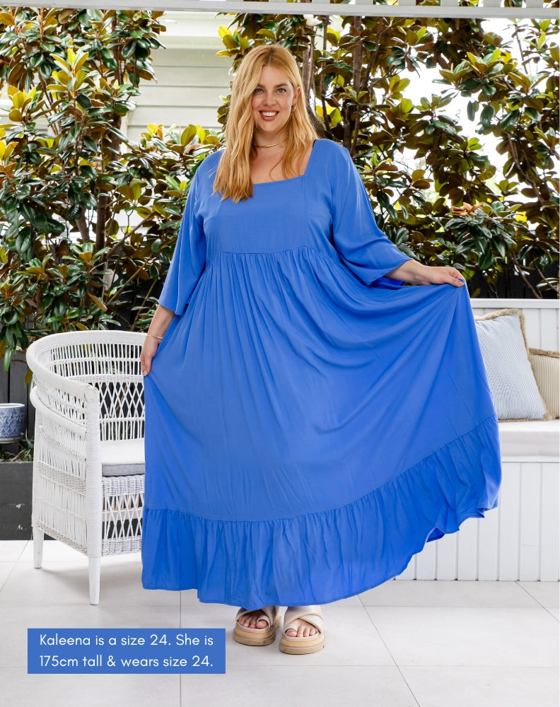 Kalani Dress - Blue