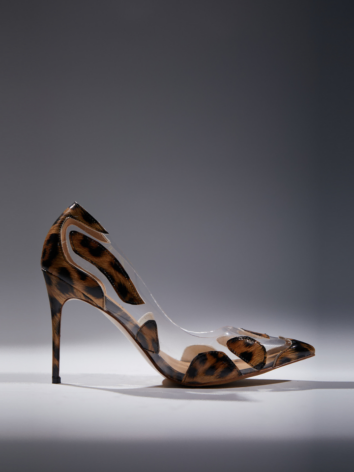 Lambert Leopard Heels
