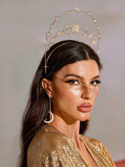 Celestial Dreams Star and Moon Headband Collection - Celestial Couture