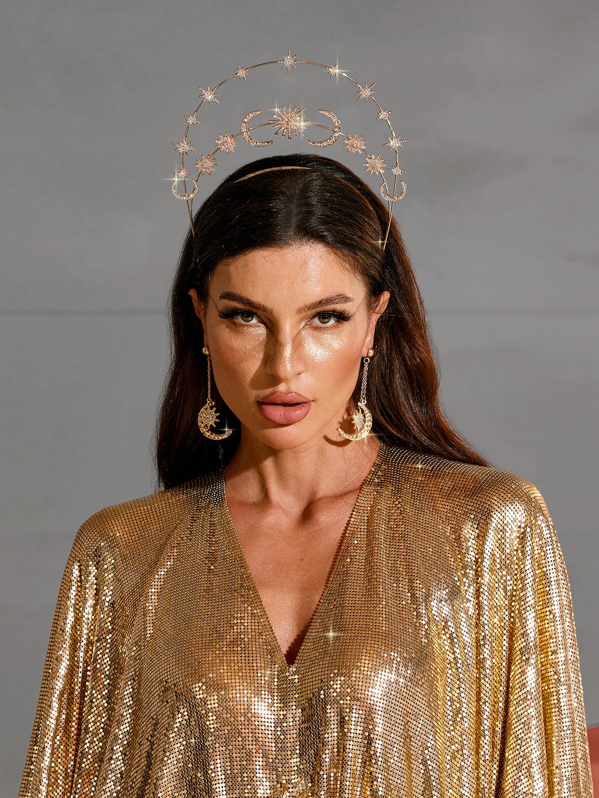 Celestial Dreams Star and Moon Headband Collection - Celestial Couture