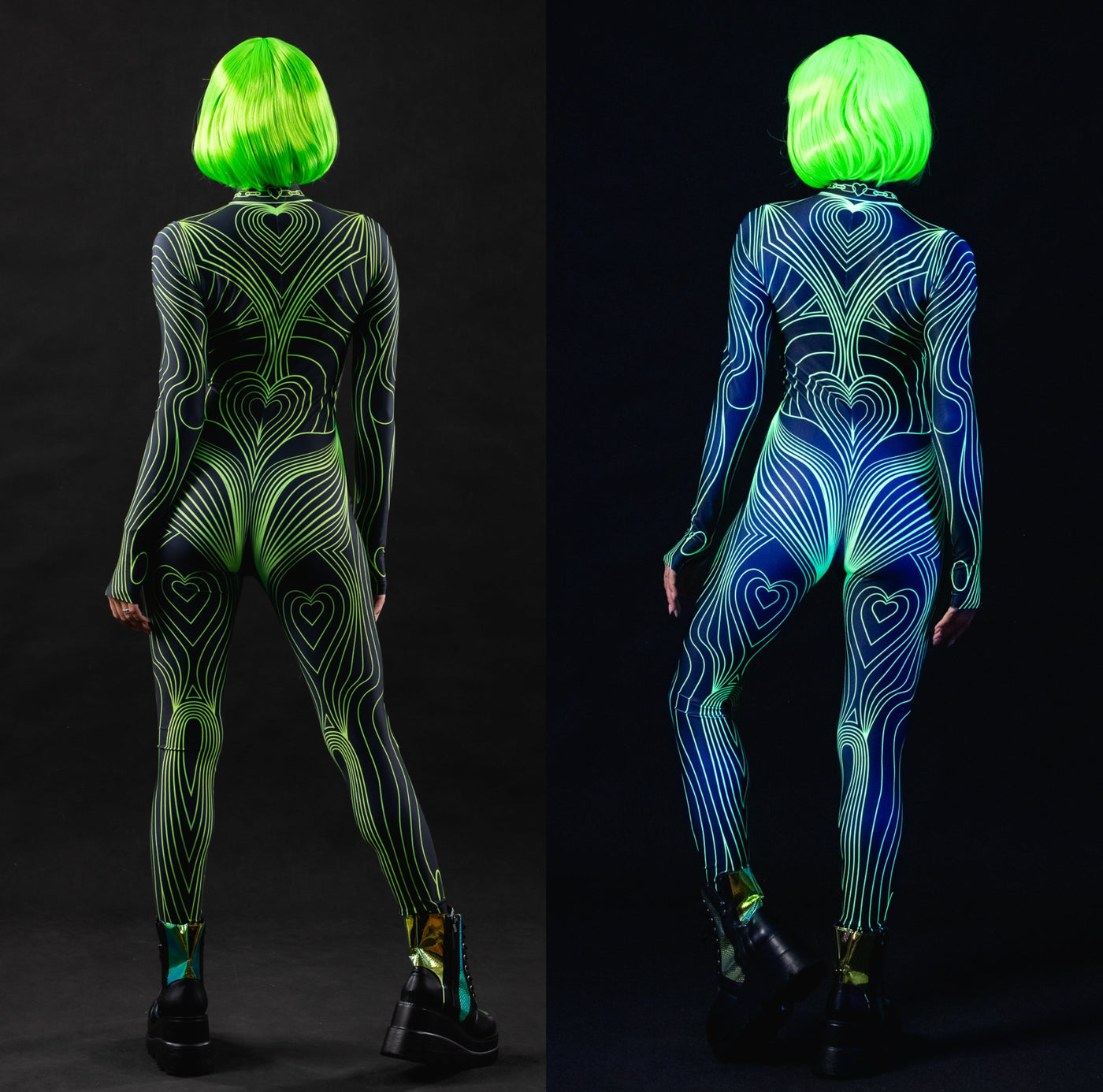 NEON BODY Costume for Women - UV Reactive
