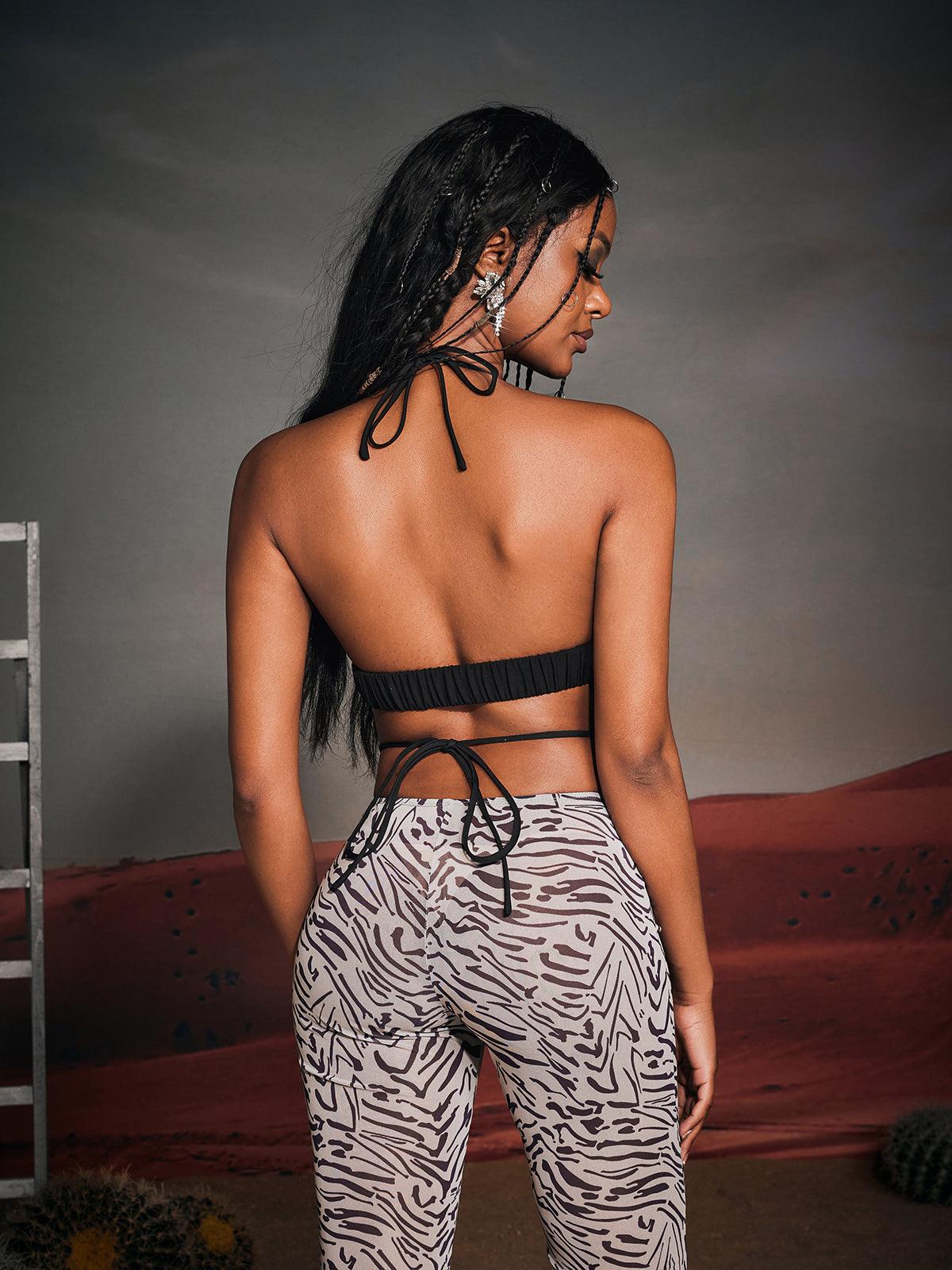 Elegant Nicholas Butterfly Crystal Top - Celestial Couture