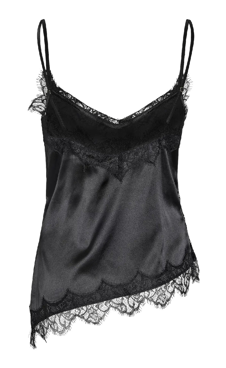 Sofie Top Satin - Black