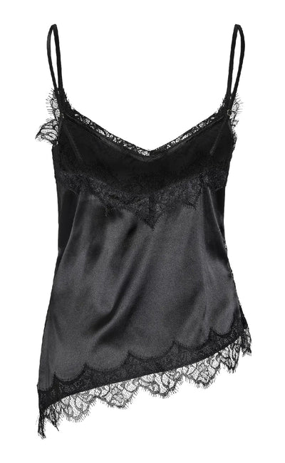 Sofie Top Satin - Black