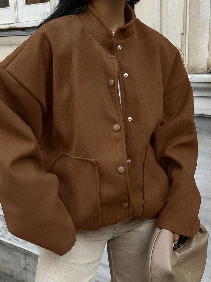 Stellar Earth Tone Utility Jacket - Celestia Couture