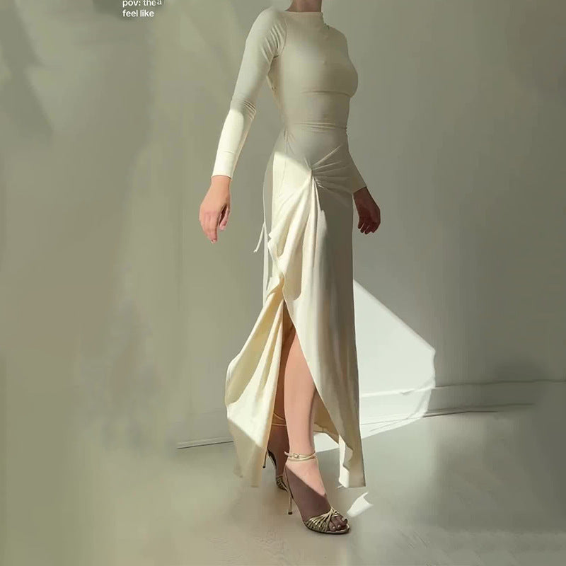 Enchanting Luna Cascade Maxi Dress - Celestial Couture