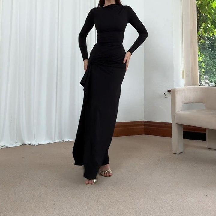 Enchanting Luna Cascade Maxi Dress - Celestia Couture