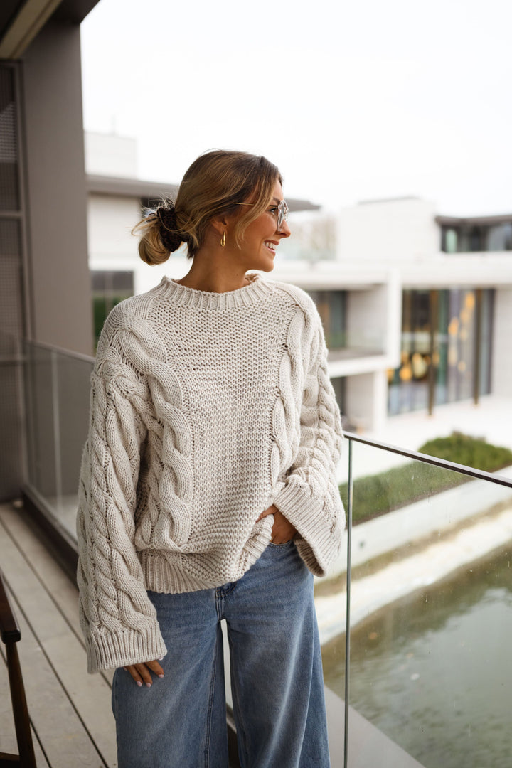 Twisted Knit Sweater