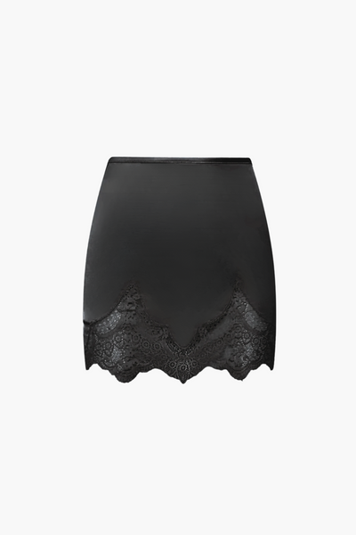 ROUÉE Lace Mini Skirt