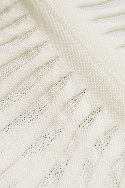 Rosemary Ruched Cross Knit Maxi Dress