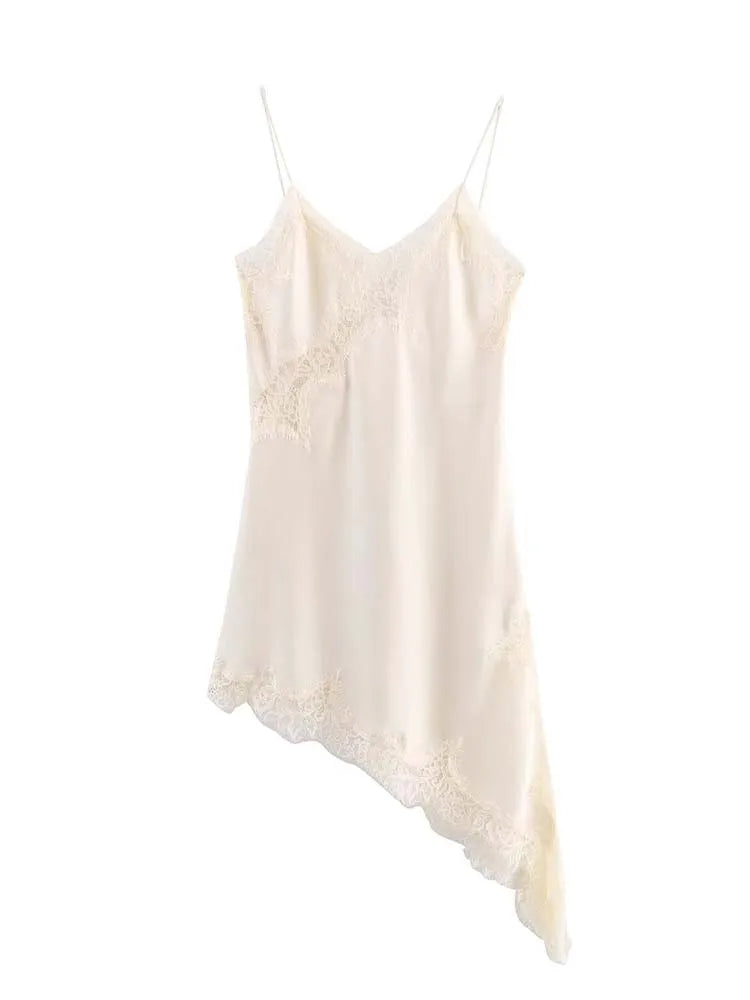 Sofie Satin Dress White