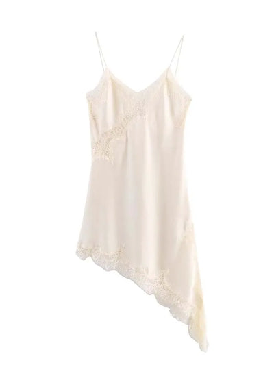 Sofie Satin Dress White