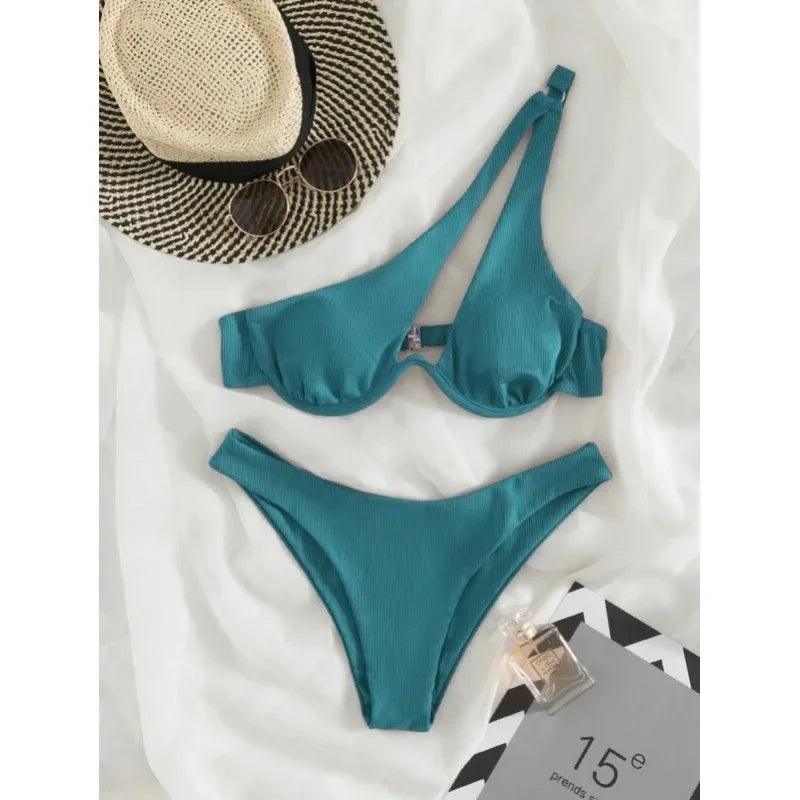 TROPICAL TWIRL BIKINI - Celestia Couture