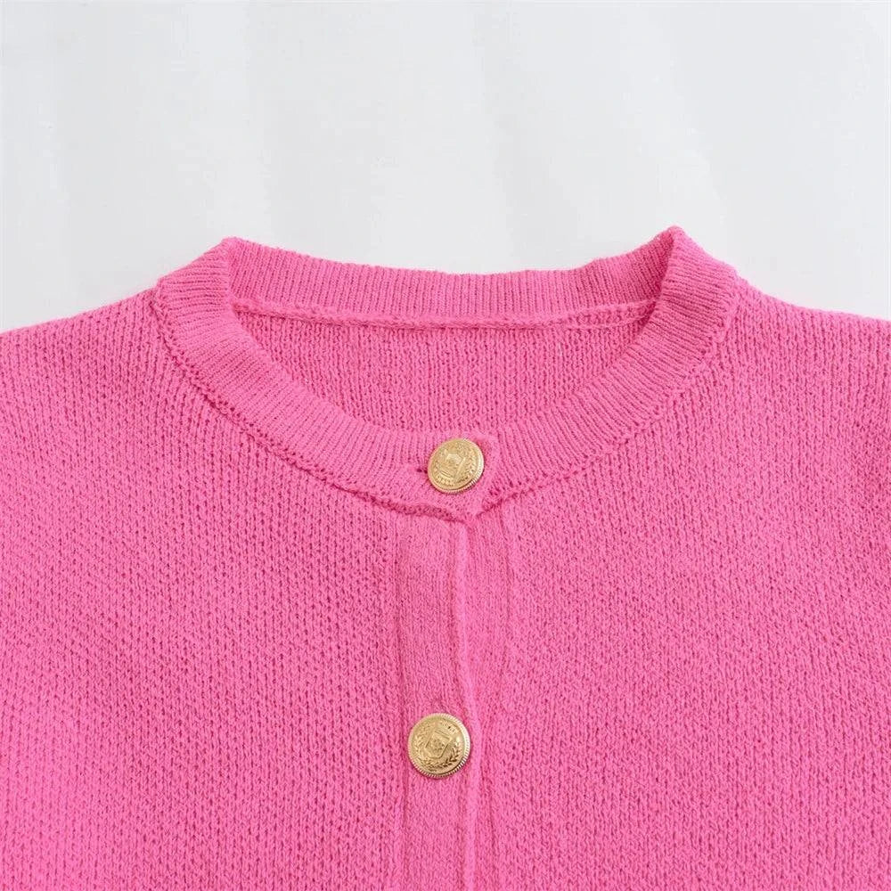 Everleigh | Chic Knitted Cardigan - Celestia Couture