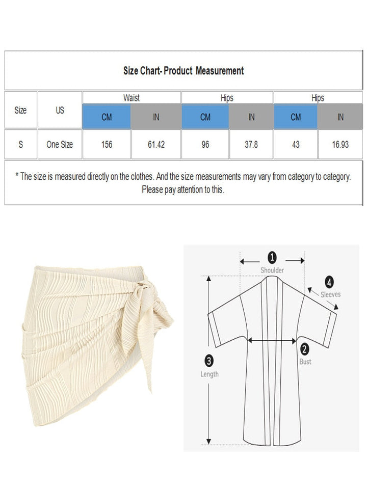 Sheer Bikini Wrap skirt- 3 colors