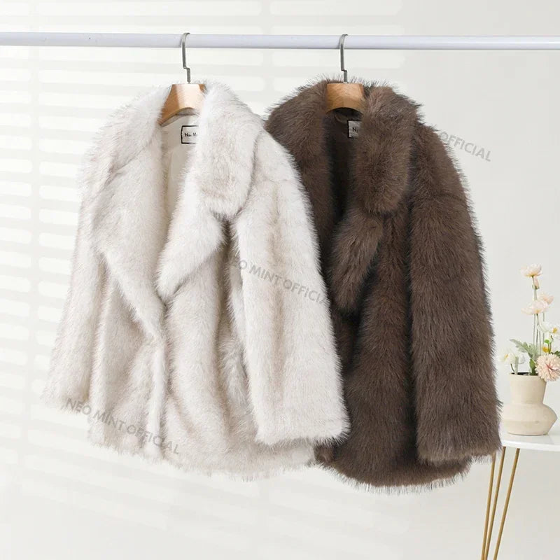 VeluxeCo™ Luxe Winter Statement Coat