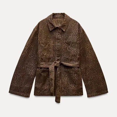 Jolina | Leopard  Jacket