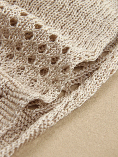 Sheer Allure Knit Set - Celestial Couture