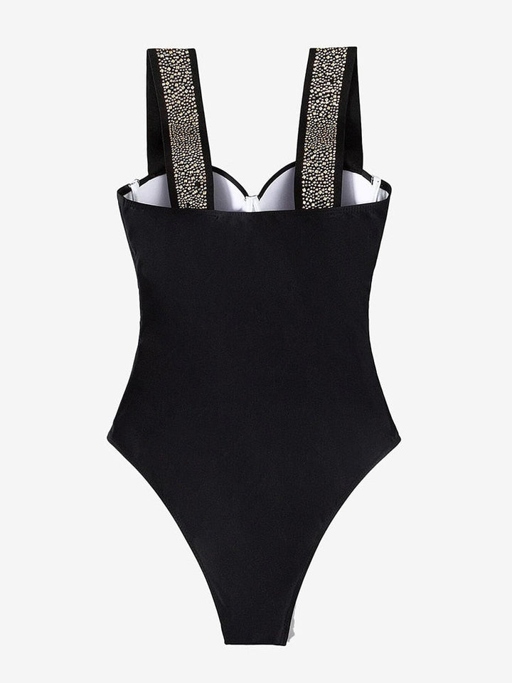 Detailed One Piece Swimwear  -  multiple style and colors