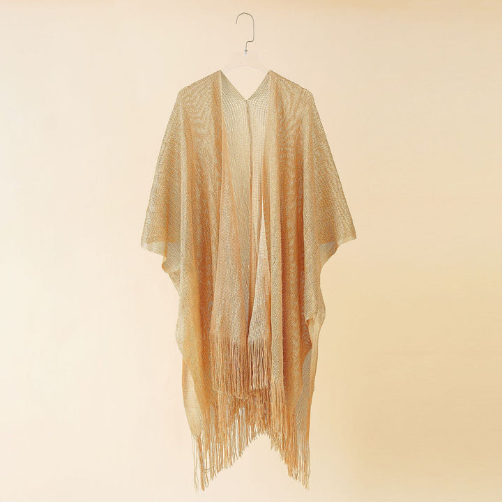 Tassel See through Bikini Beach Cover Up