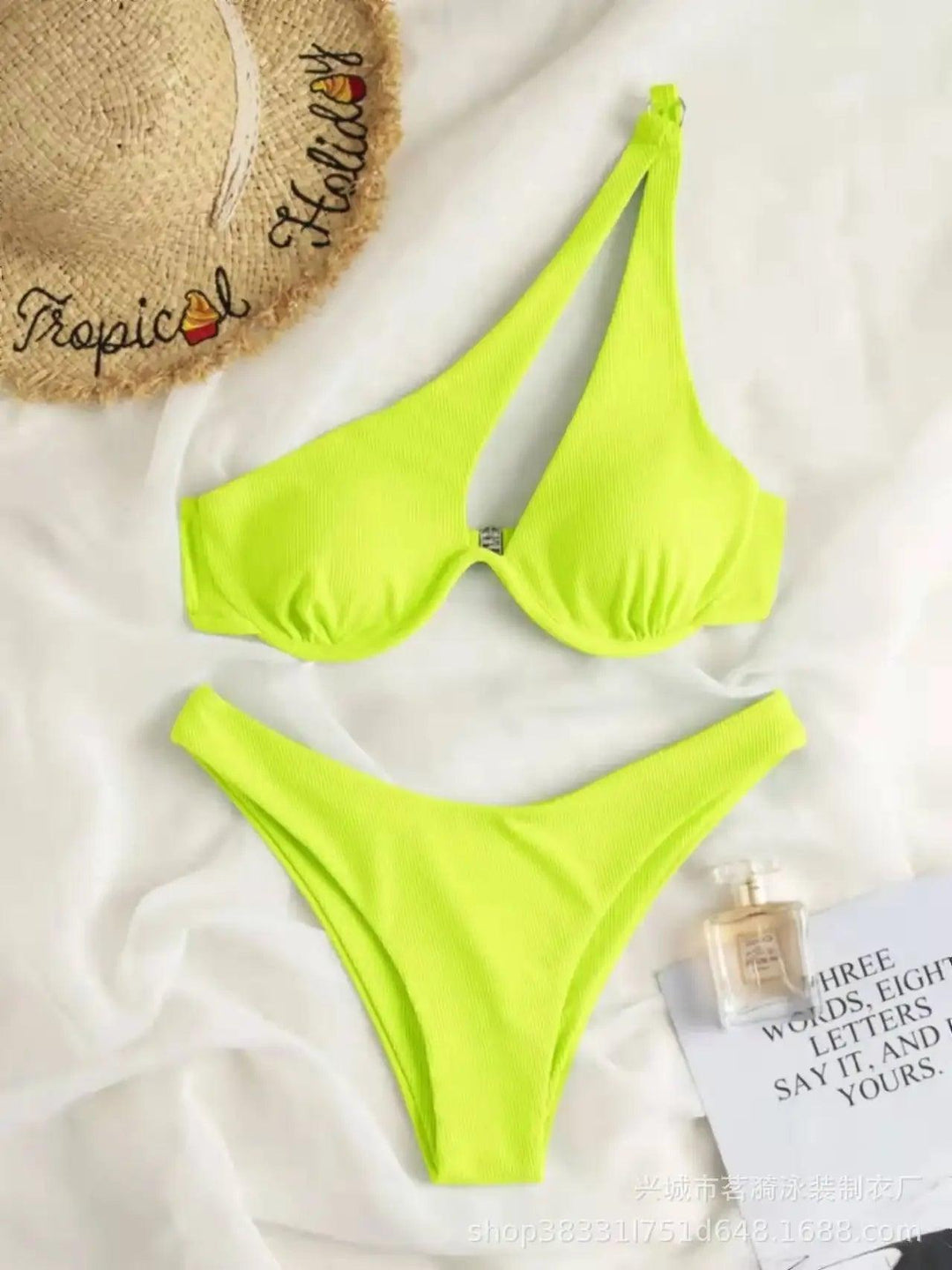 TROPICAL TWIRL BIKINI - Celestia Couture