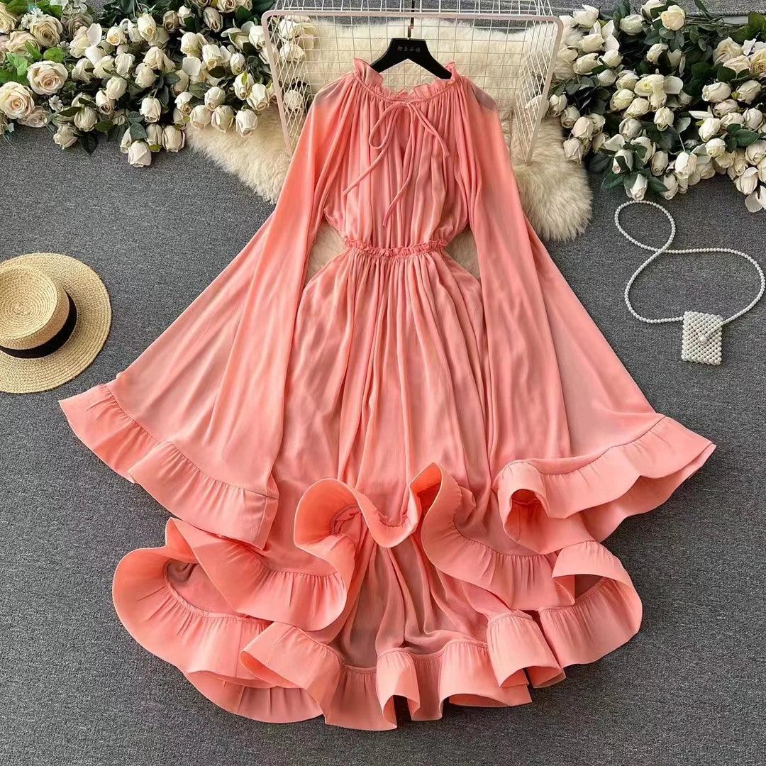 RAFFLES SUMMER DRESS - Celestia Couture