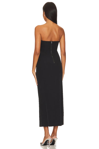 Black Siren Dress LWomen Sexy Elegant Strapless Backless Bodycon Party Evening Dresses - Celestial Couture