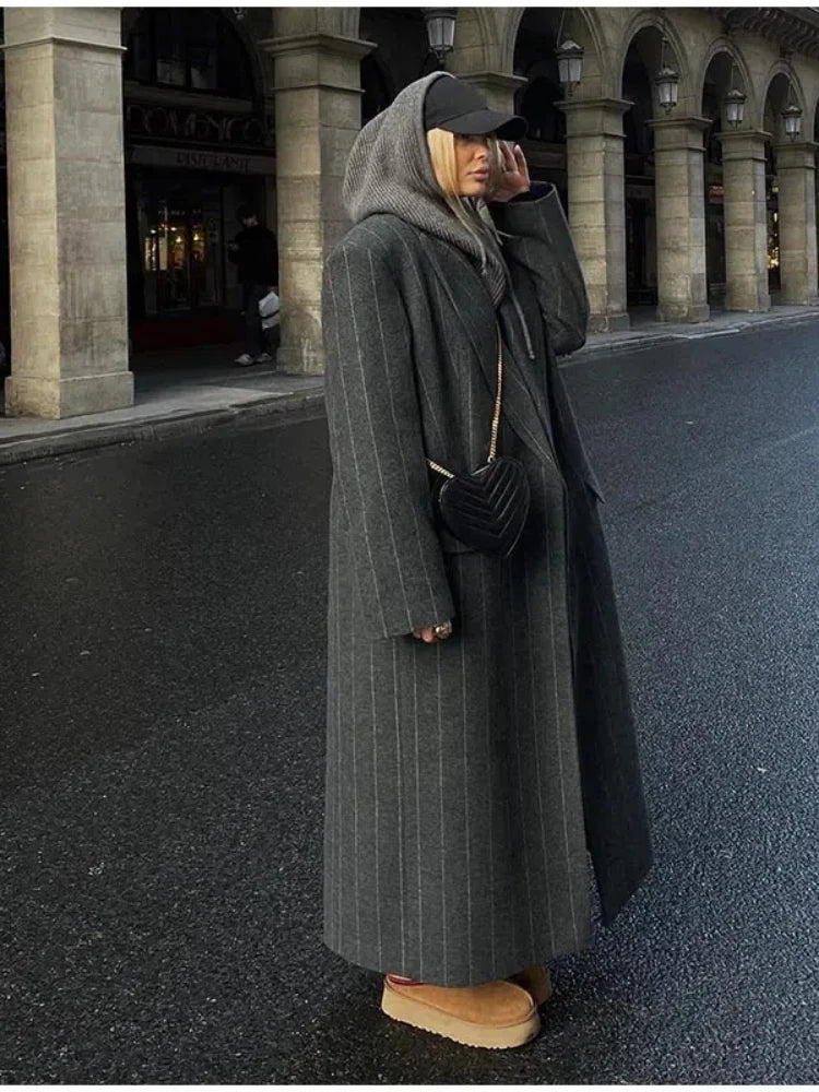 Maison Classic Wool Coat