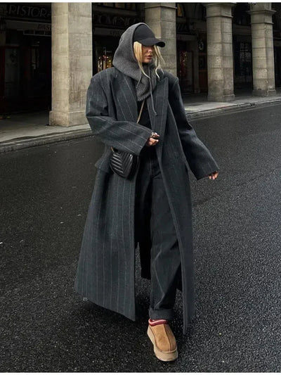 Maison Classic Wool Coat