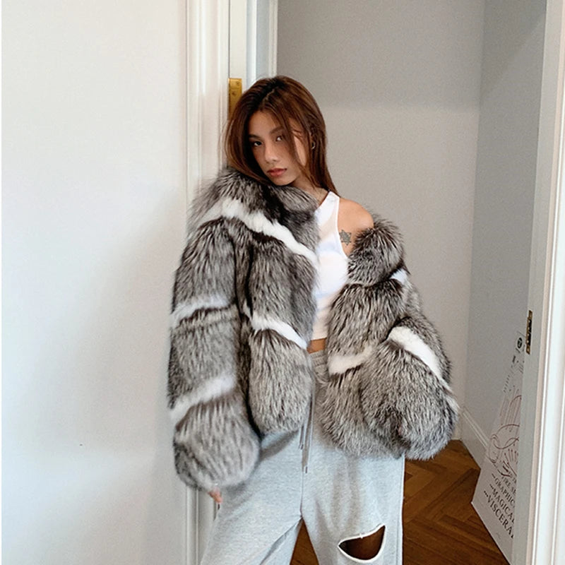 LOREN Women's Fur Coat