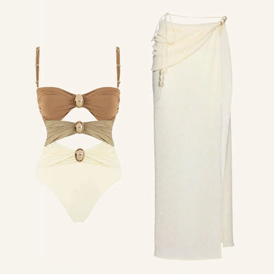 Shimmer & Shine Cutout Swimsuit - Celestial Couture