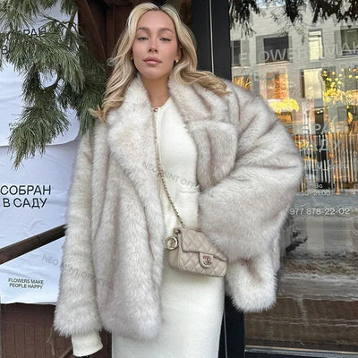 VeluxeCo™ Luxe Winter Statement Coat