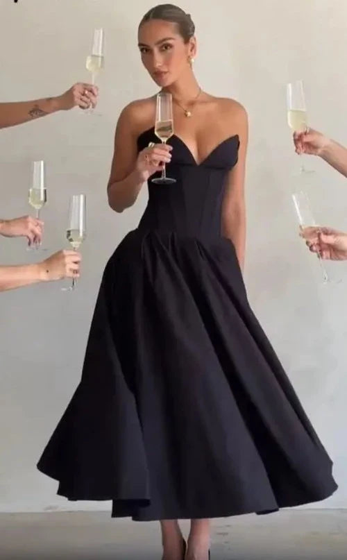 ROBBI ELEGANT DRESS - Celestia Couture