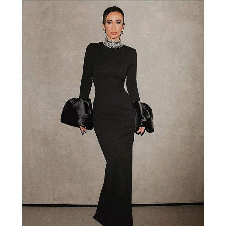 MONA ELEGANT EVENING DRESS - Celestia Couture