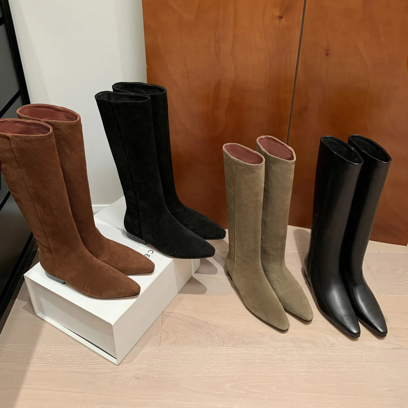 Sienna Cow suede boots