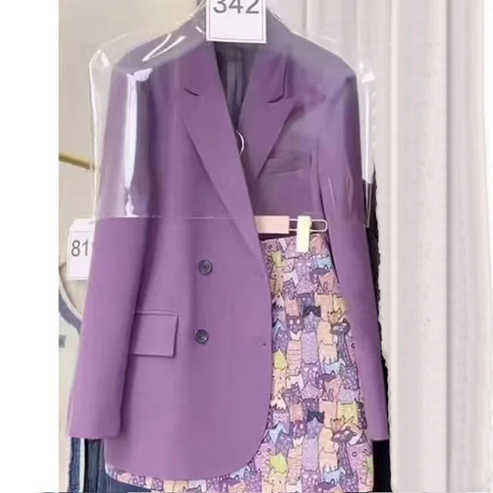 Korean Drama Suit &amp; Skirt Set - Celestia Couture