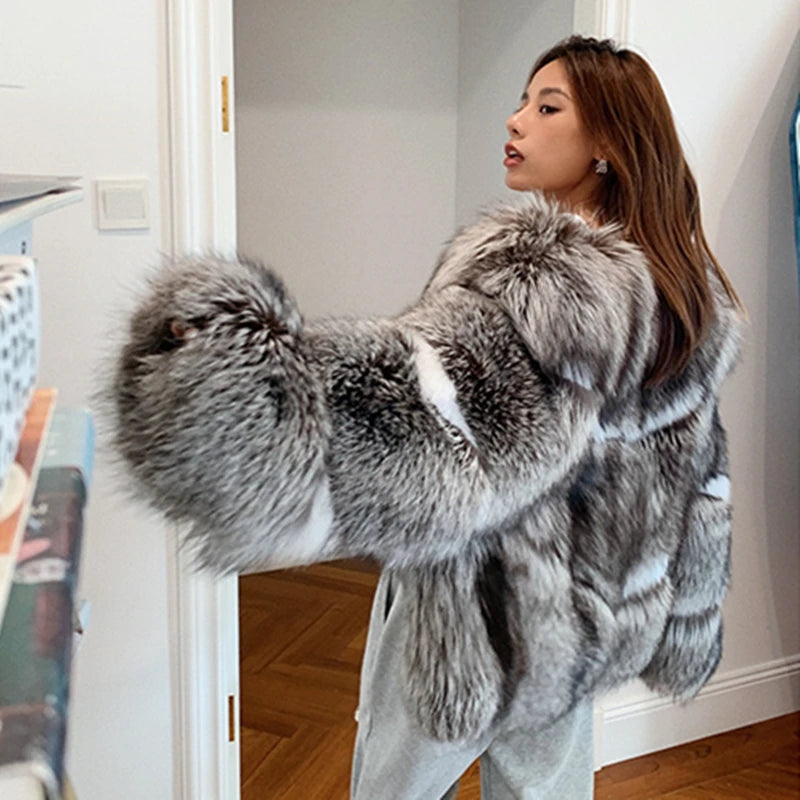 LOREN Women's Fur Coat
