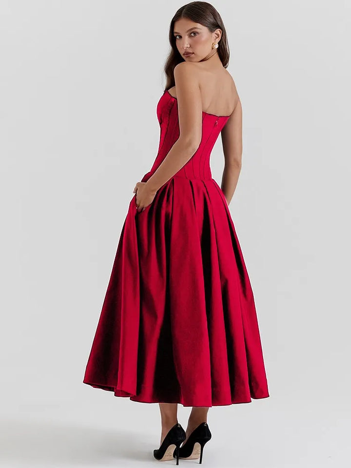 ROBBI ELEGANT DRESS - Celestia Couture